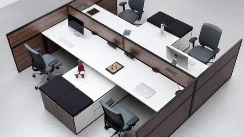 4-Person-Office-Workstations